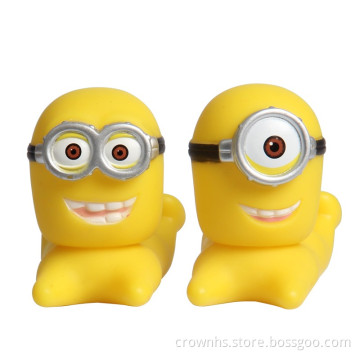 Chrismas gift PVC Yellow Minion Toys Anime Movie Figures Doll smart phone Holder